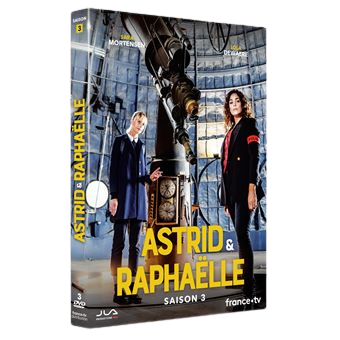 Jaquettes des DVD de la saison 3 d'Astrid et Raphaëlle